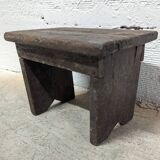 Small wooden stool / footrest