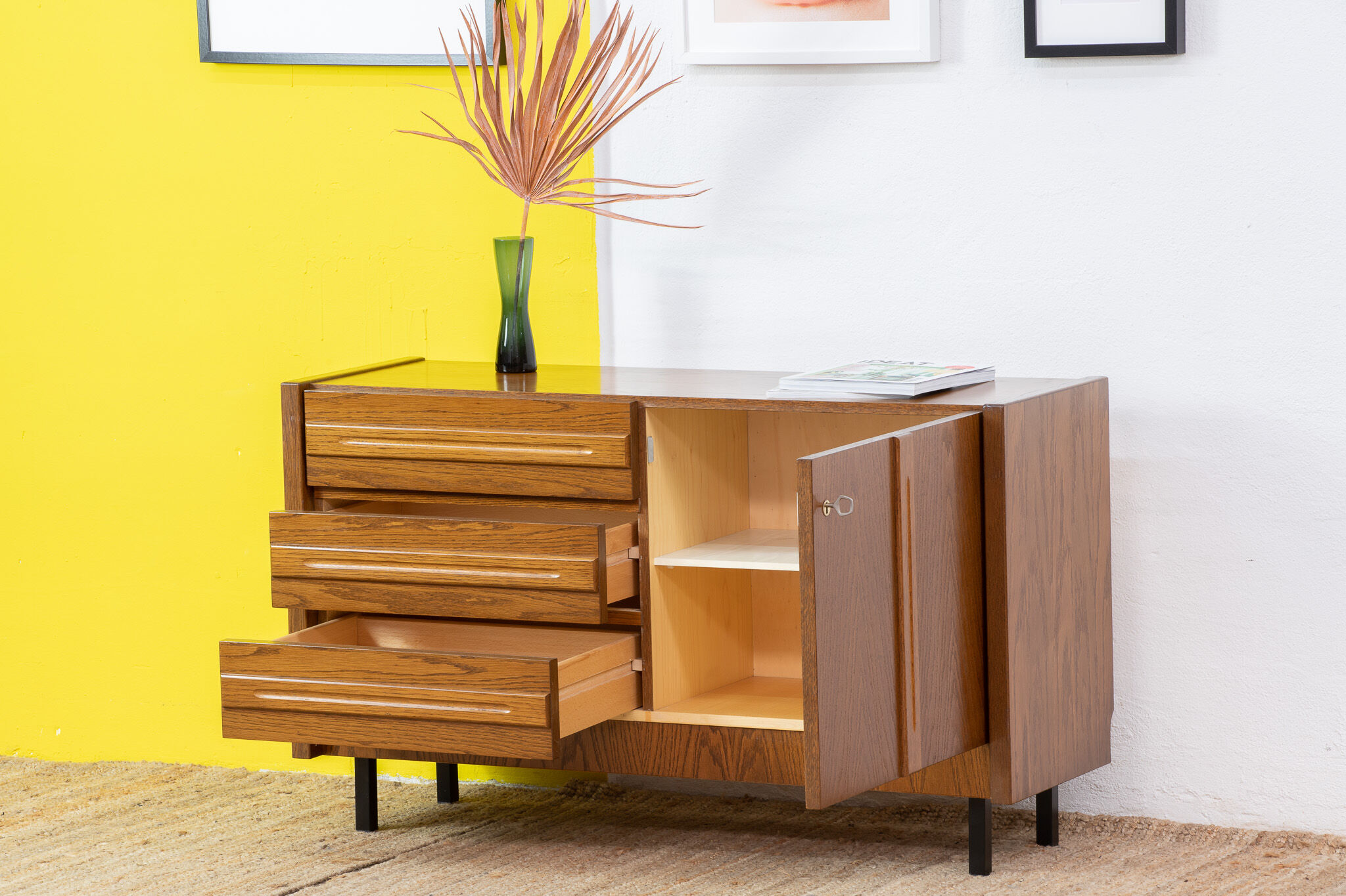 Vintage Scandinavian Enfilade – 116 cm