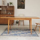 Extendable lacquered table czechoslovakia trud 1960
