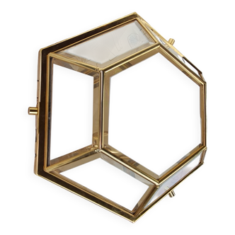 Lampe vintage en laiton