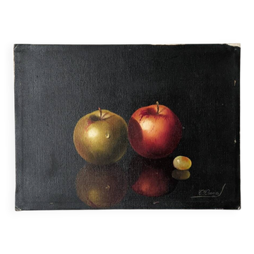 Still life oil on canvas contemporary painting country decoration