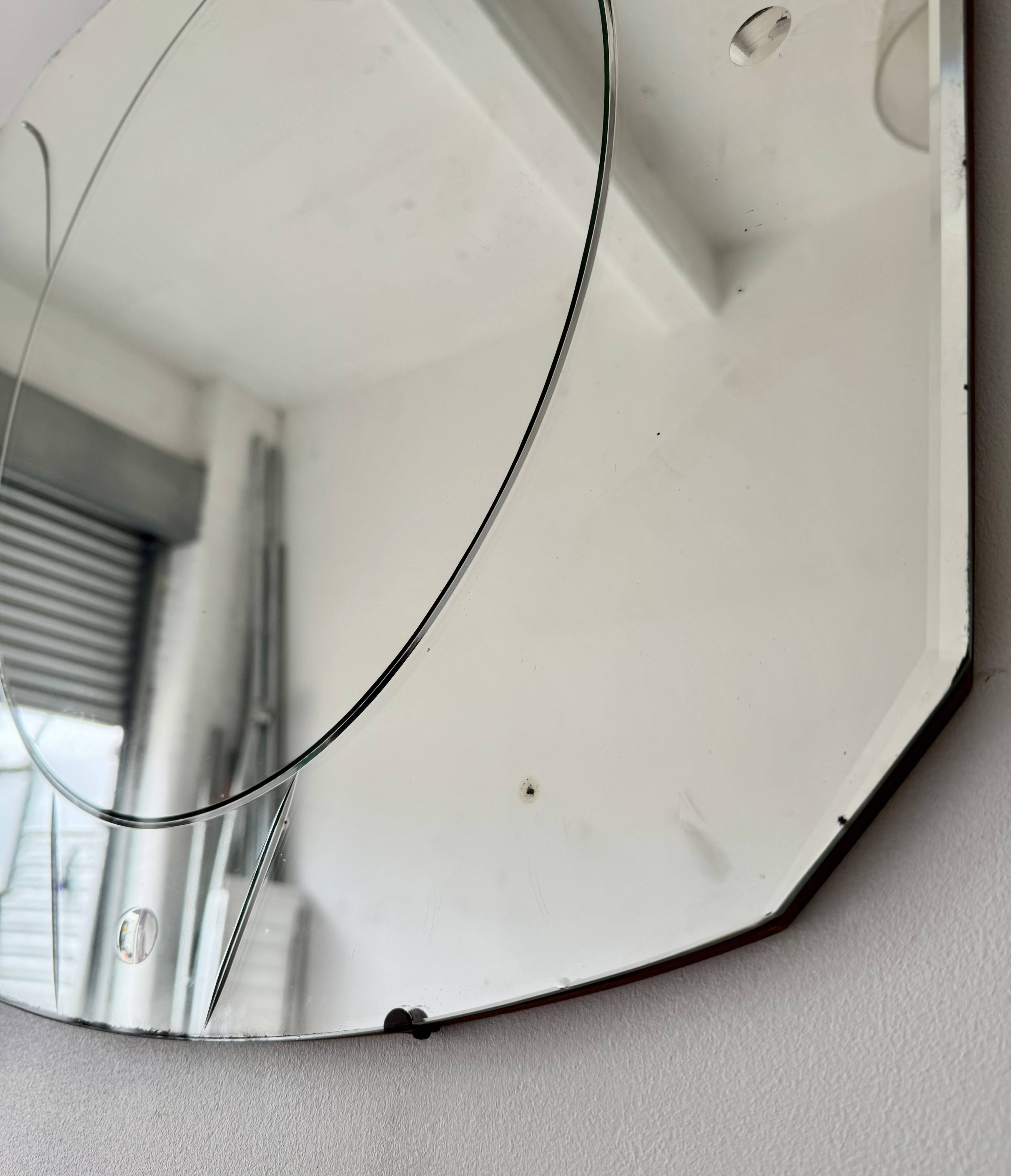 Vintage Beveled Wall Mirror
