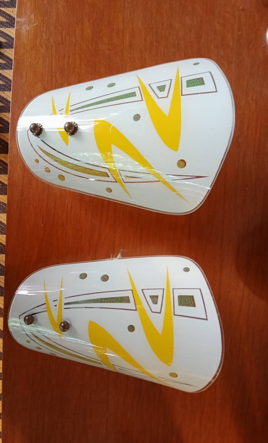 Pair of Art Deco wall lights