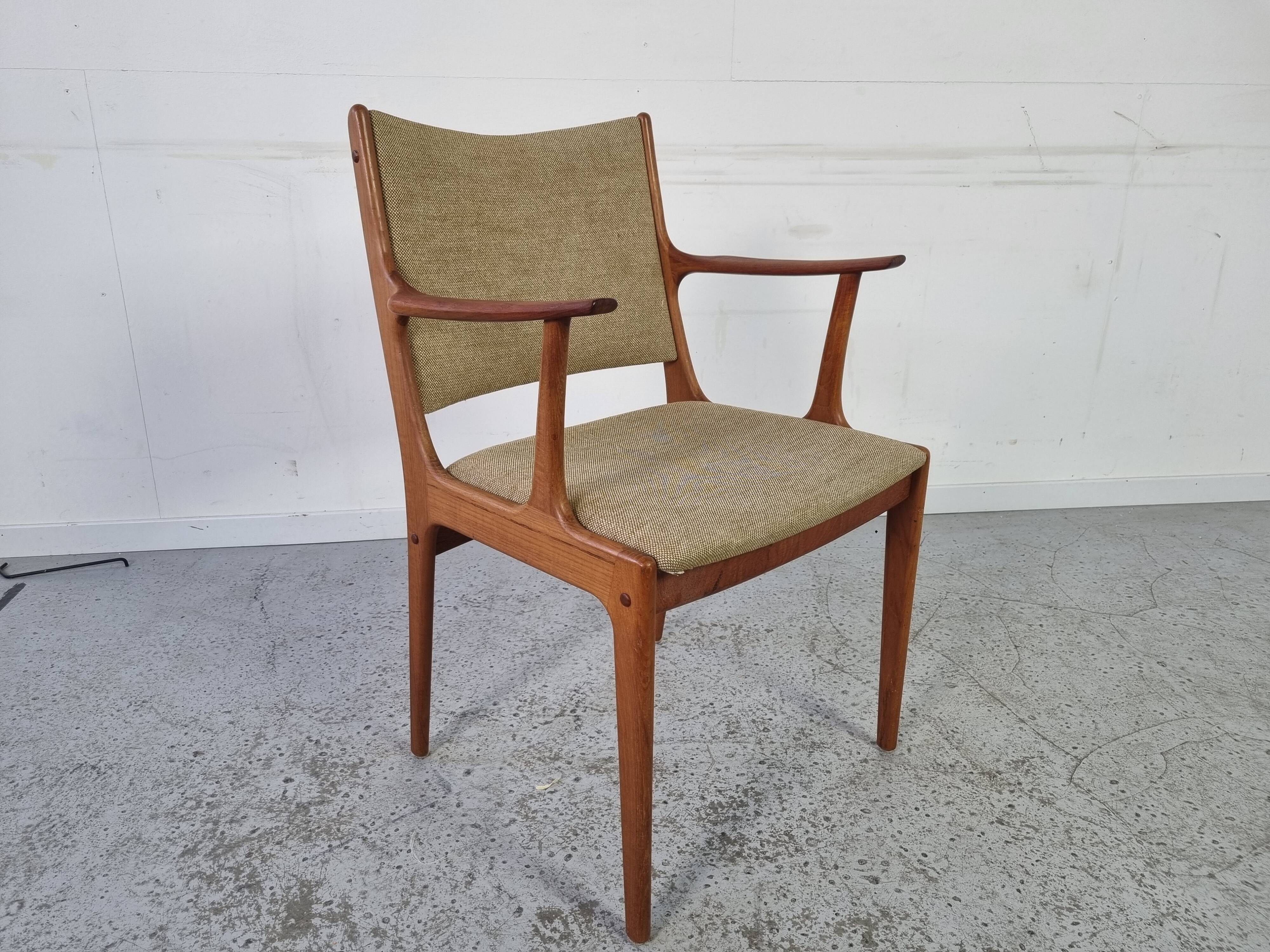 Teak office chair by Johannes Andersen for Uldum, 60s