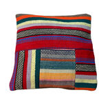 Vintage turkish kilim cushion cover 40x40cm