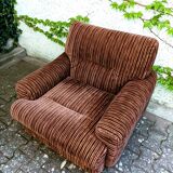 Corduroy armchair