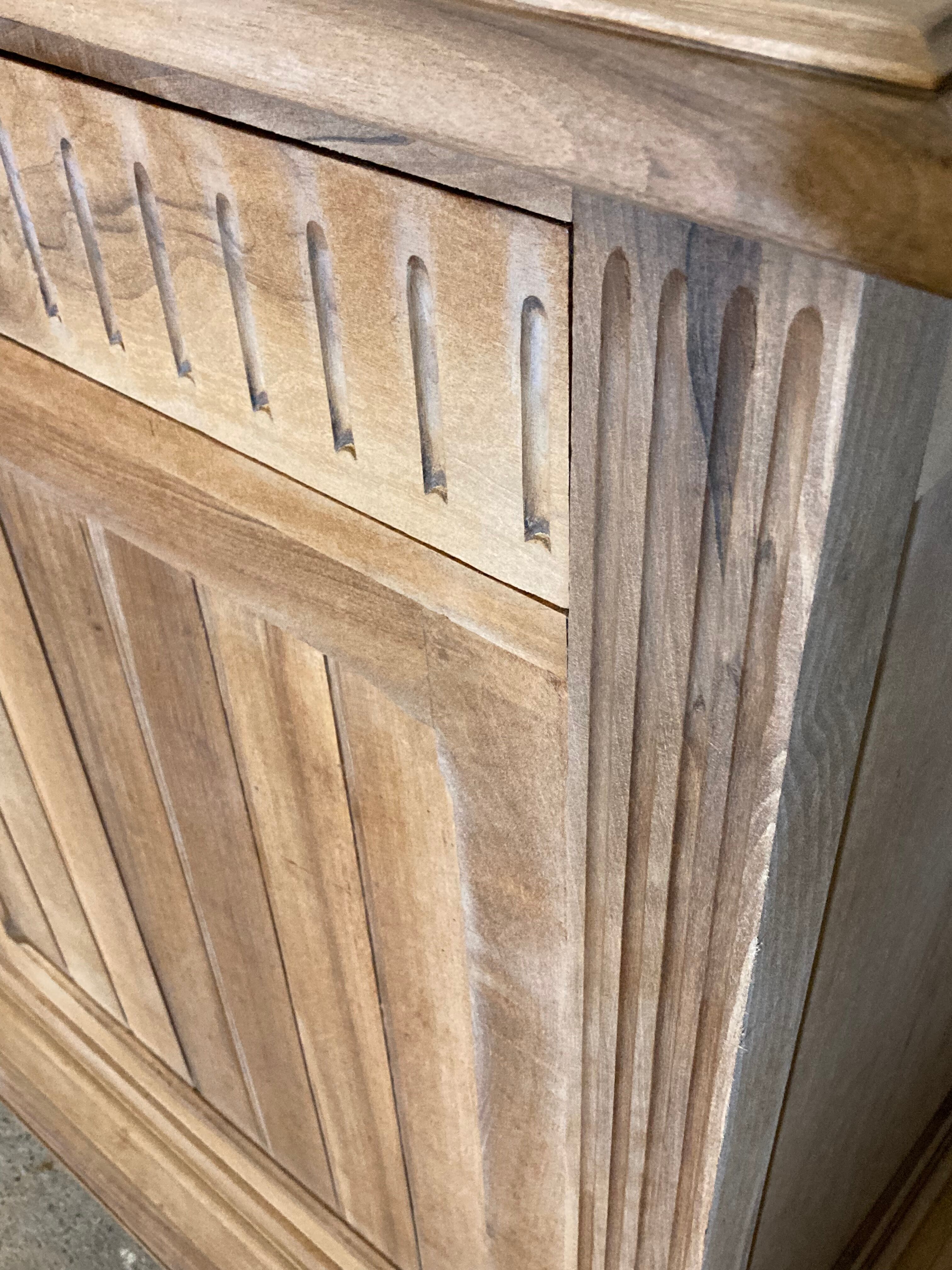 Sideboard 2 doors, 2 drawers natural