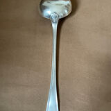 Ladle Christofle silver metal Art Deco