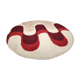 Round carpet in circa wool 70 psychedelic 150cm