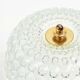 Large Mid-Century Bubble Glass Flush Mount/Ceiling Light by Helena Tynell for Limburg, Germany, 1960