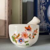 Small vintage porcelain mortar