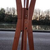 Designer wooden coat rack
