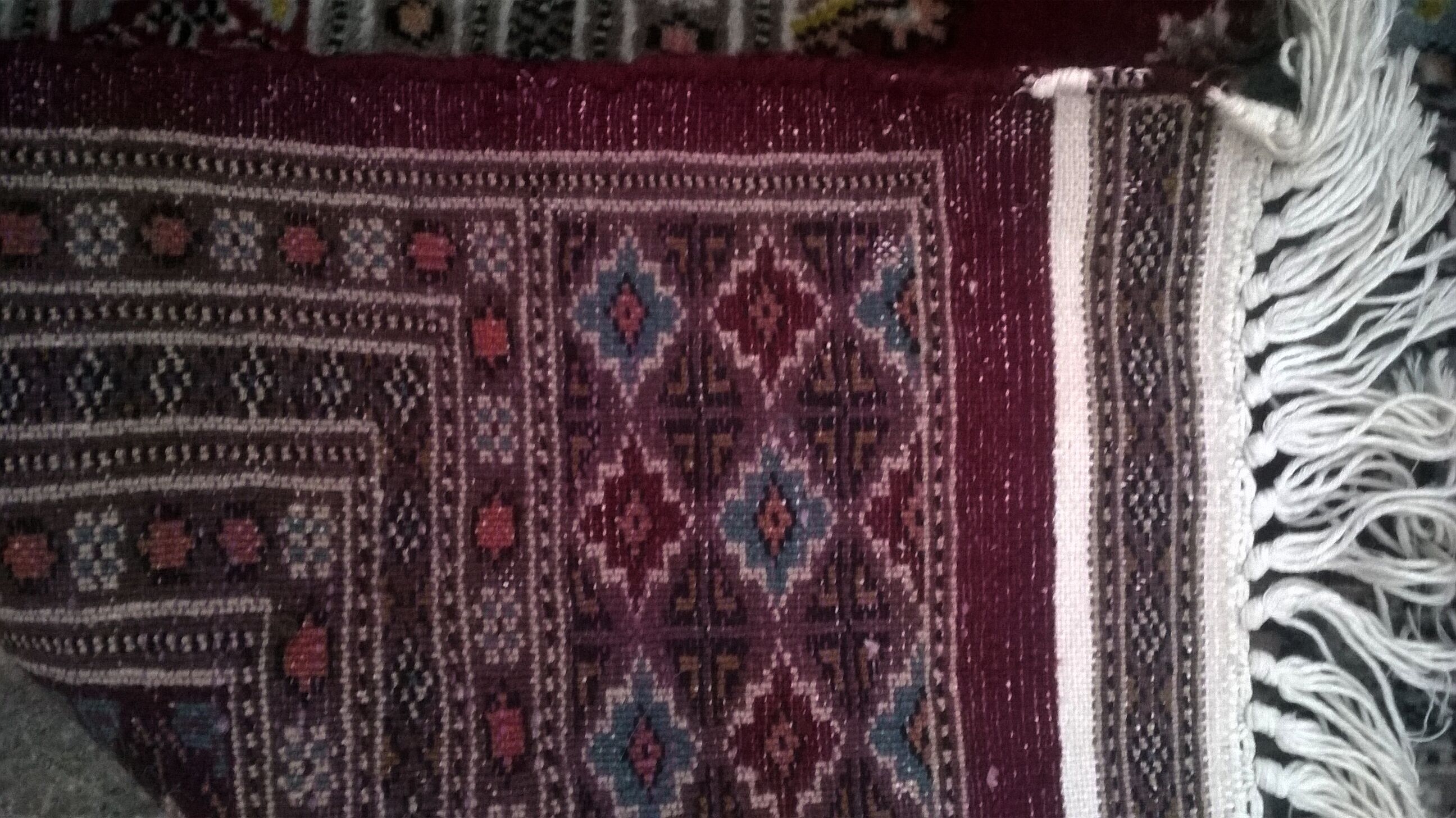 Large craft carpet 185x250cm