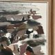 Original Swedish Oil on Canvas – "Abstract" by B. Person – Signed – Vintage and Framed – 53 x 44 cm (20.8" x 17.3")