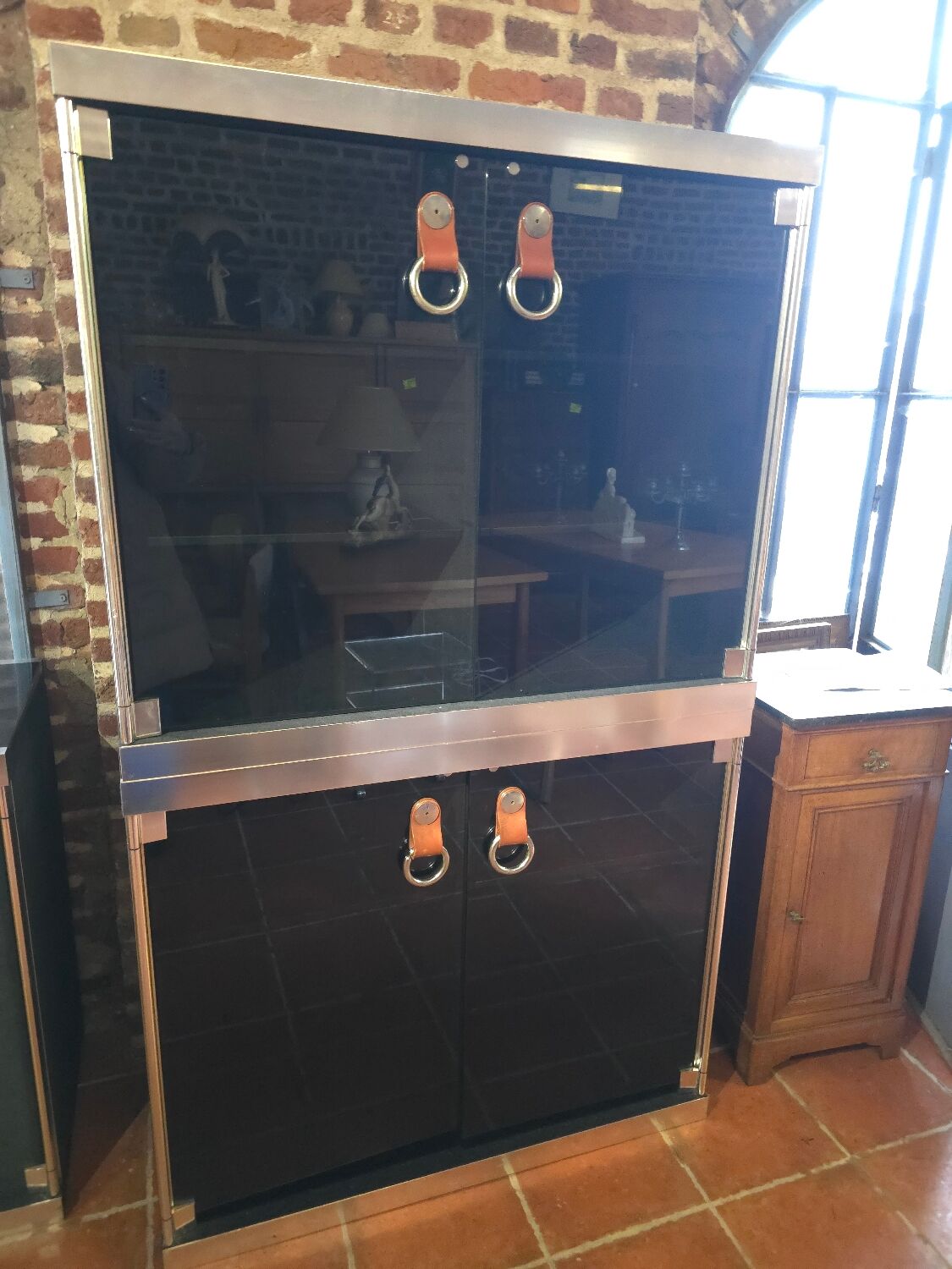 Buffet cabinet by Guido Faleschini for HERMÈS from the 1970s.