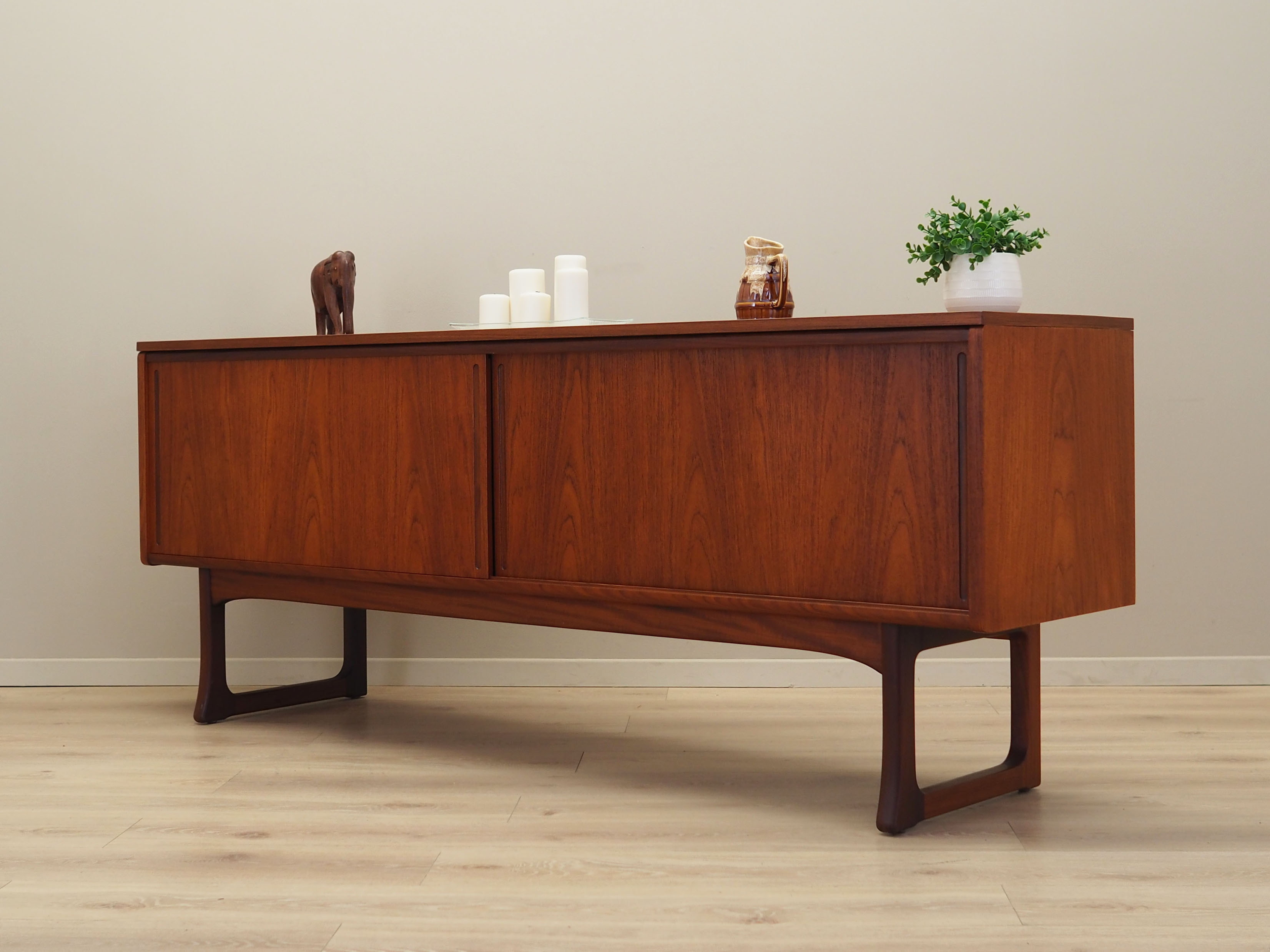 Teak sideboard, Danish design, 1970s, production: Denmark