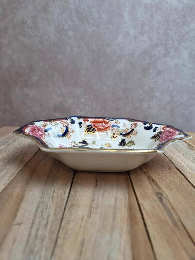 Mason's Mandalay catchall / tray – English ironstone – Polychrome decoration and gilding
