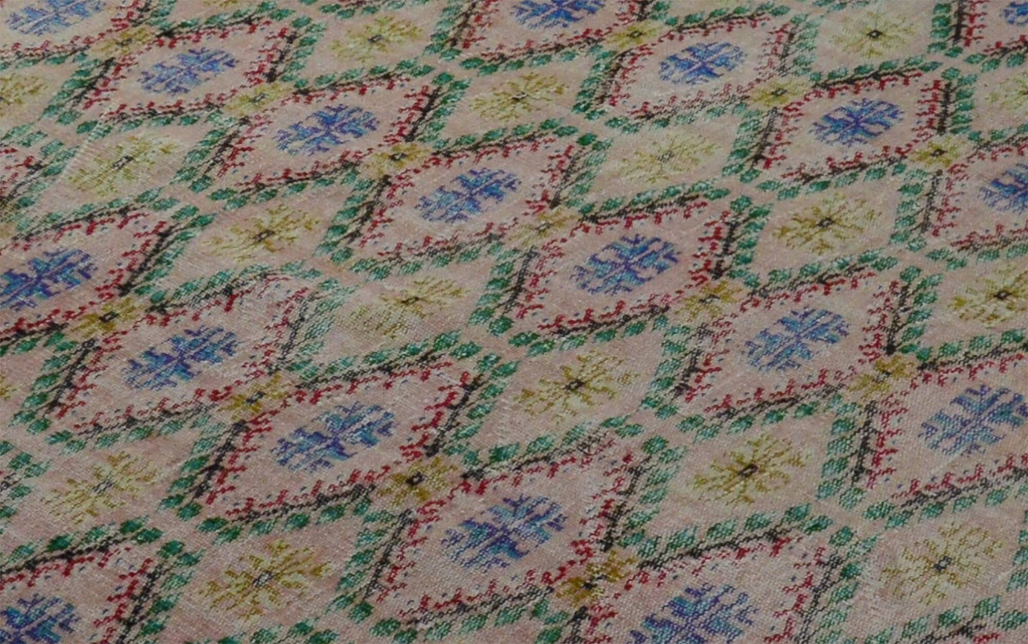 Modern Unique Rug, Turkish Oriental Handmade Boho Kilim Rug,for Kitchen,Bedroom 185 x 283 cm