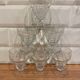 Set of 6 engraved wine glasses