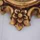 Baroque gold mirror
