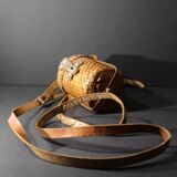 Spa wicker basket with its glass Good Waters