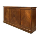 Early 20th-century oak hardware counter