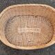 Vintage woven wicker basket