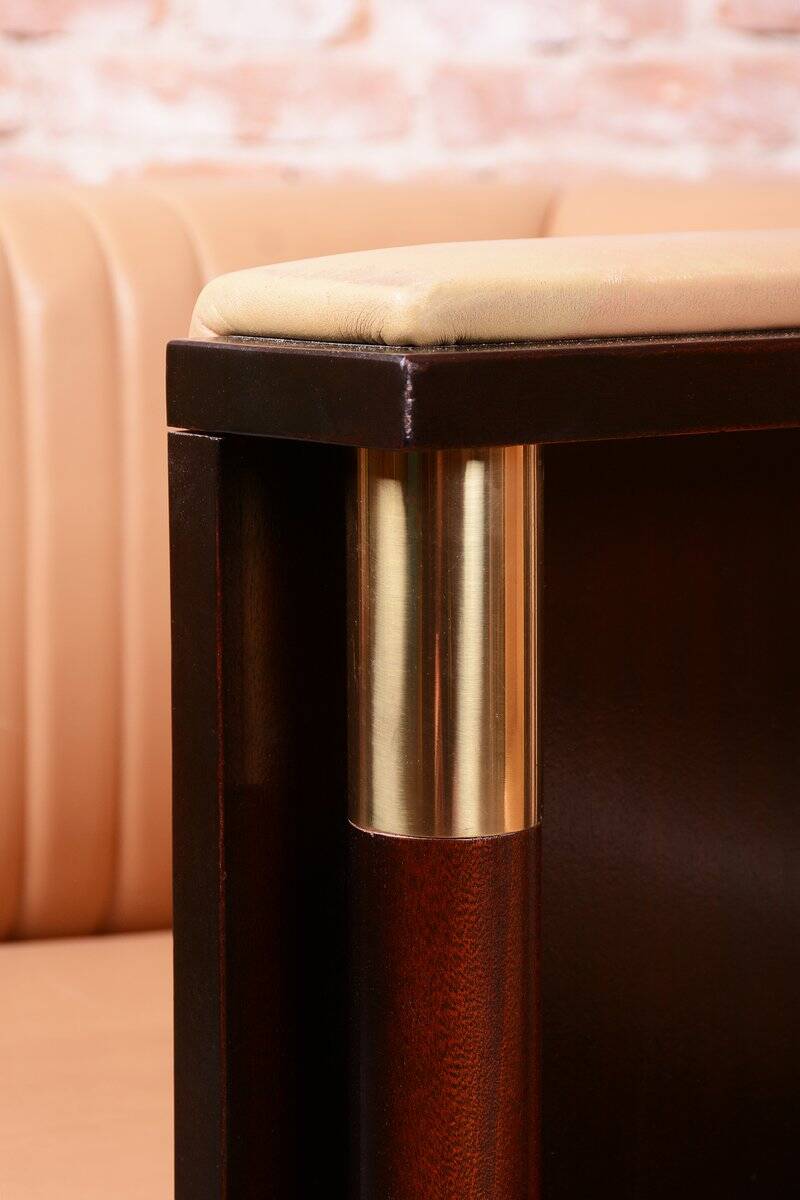 Art Nouveau Mahogany Armchairs from J. Hoffmann, Austria, 1910s, Set of 2