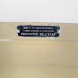 School infirmary chair painted metal 50s