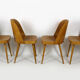 Wooden chairs by oswald haerdtl for ton (thonet), 1960s, set of 4