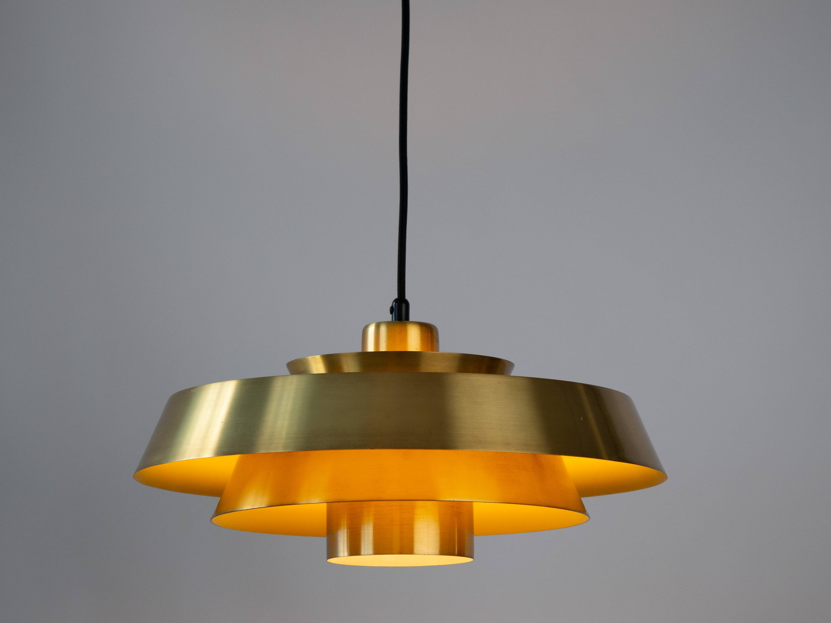 Suspension vintage danoise Nova par Jo Hammerborg, Fog og Morup, 1963