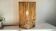 Vintage cube wood willow lamp