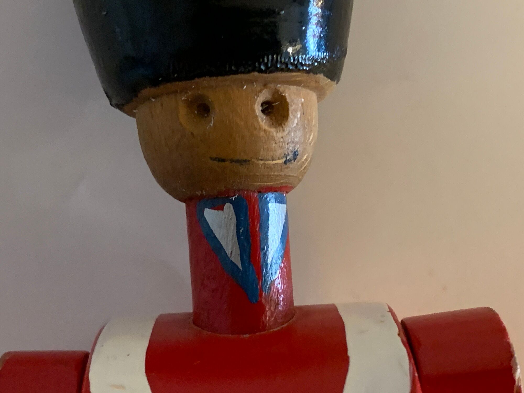 Wooden toy guard by Danish Tivoli Kay Bojesen