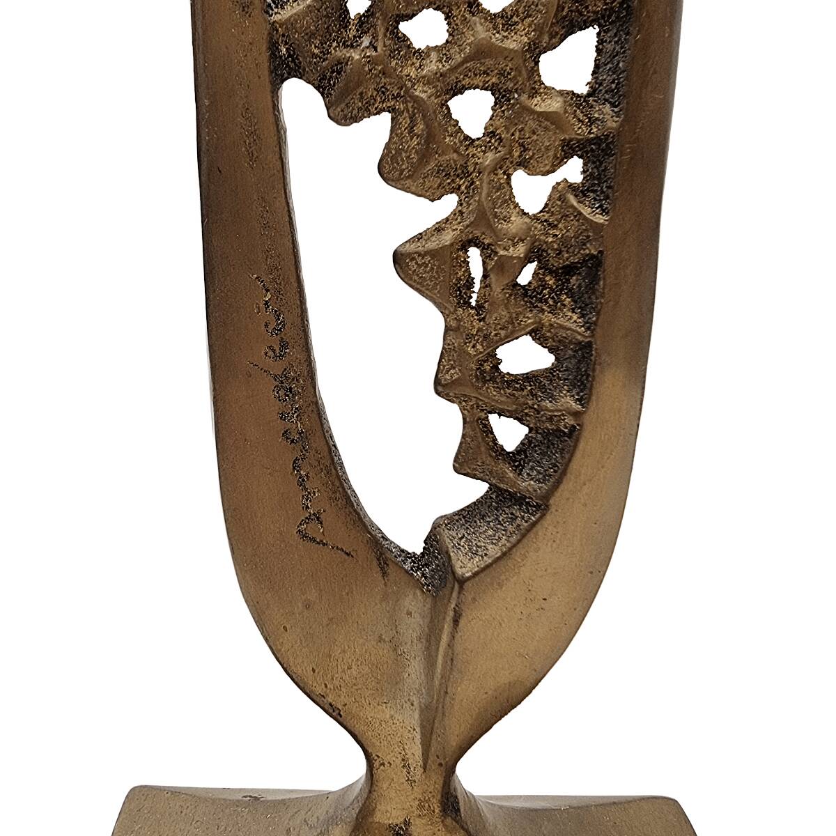 Vintage Brutalist Candlestick By Horst Dalbeck, 1960/70s