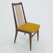 Set of Six Mid Century Dining Chairs, Denmark, 1970s