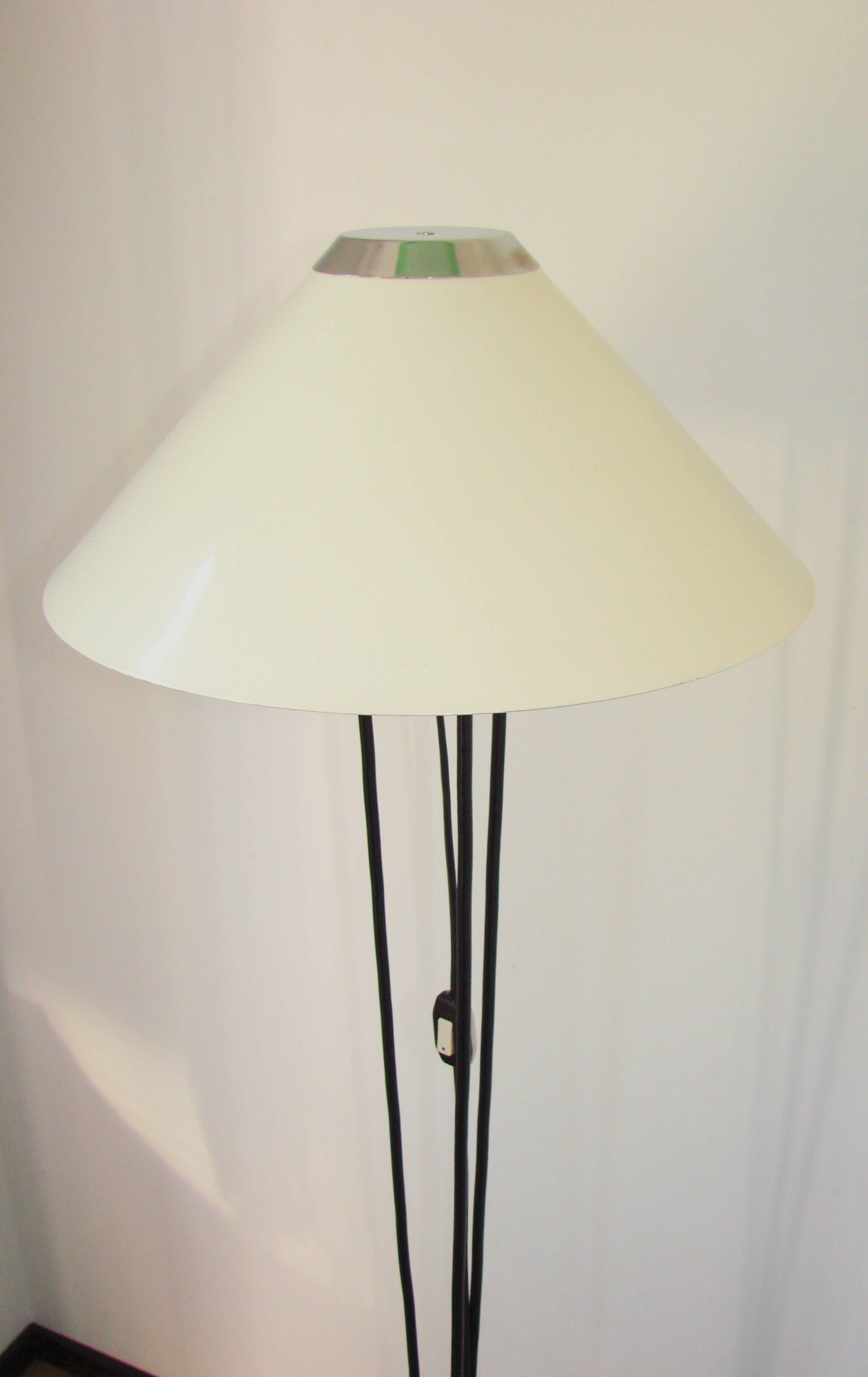 Vintage floor lamp, Poland, 1970s.
