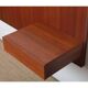 Vintage Scandinavian teak headboard from the 1960s