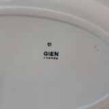 Flat oval Gien years 40-50