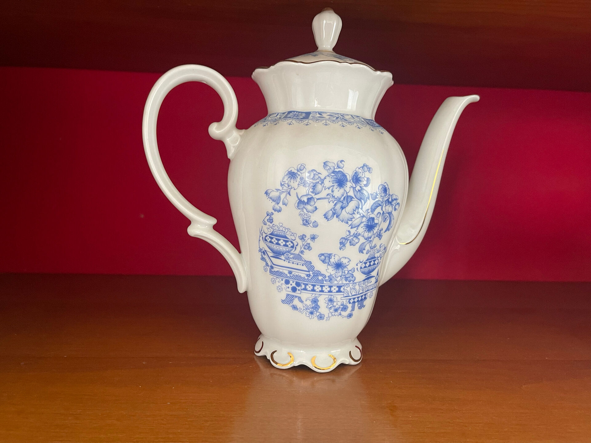 Cafetière Seltmann Weiden Bavaria Theresia, Allemagne de l'Ouest