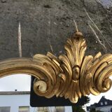 Large golden mirror baroque style 76x60cm