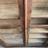 Louis-Philippe display cabinet in walnut