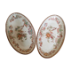 2 earthenware raviers by Sarreguemines