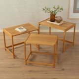 1960s nesting tables by Kurt Østervig for K.P. Møbler