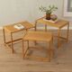1960s nesting tables by Kurt Østervig for K.P. Møbler