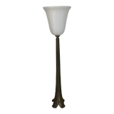 Lampe années 40 bronze