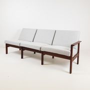 Canapé kvadrat laine gris Yngve Ekström pour Pastoe