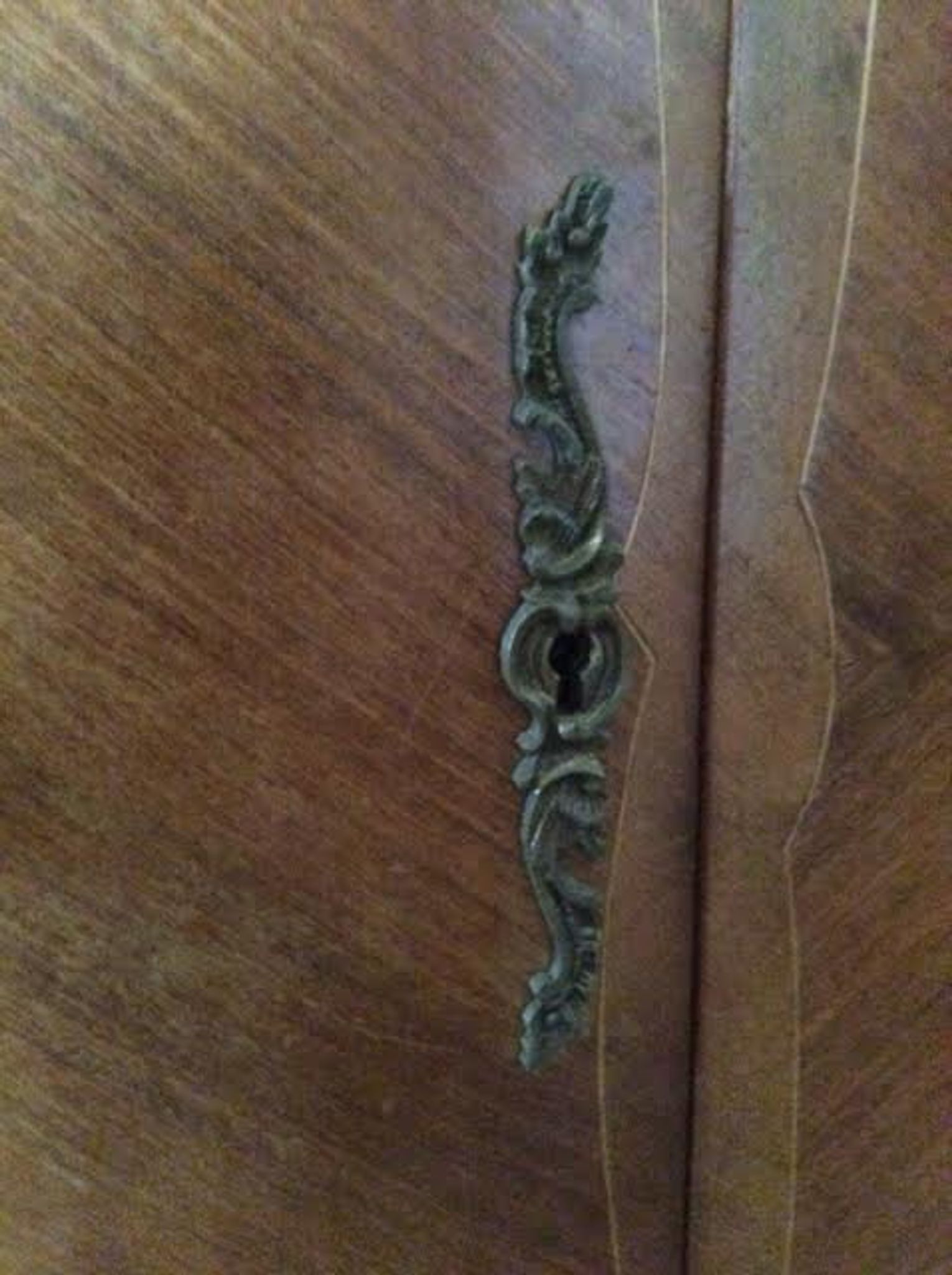 Armoire 2 portes avec placage extérieur et intérieur