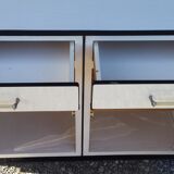White formica furniture