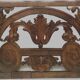 Decorative panel in carved oak wood 19th century
