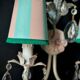 Tassel wall sconce